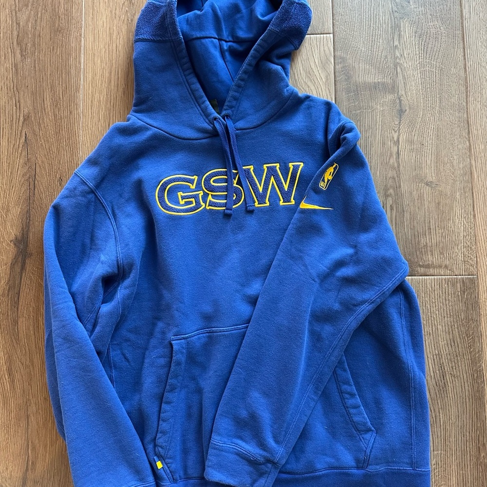 Nike Blue GSW Men's Hoodie Size XL